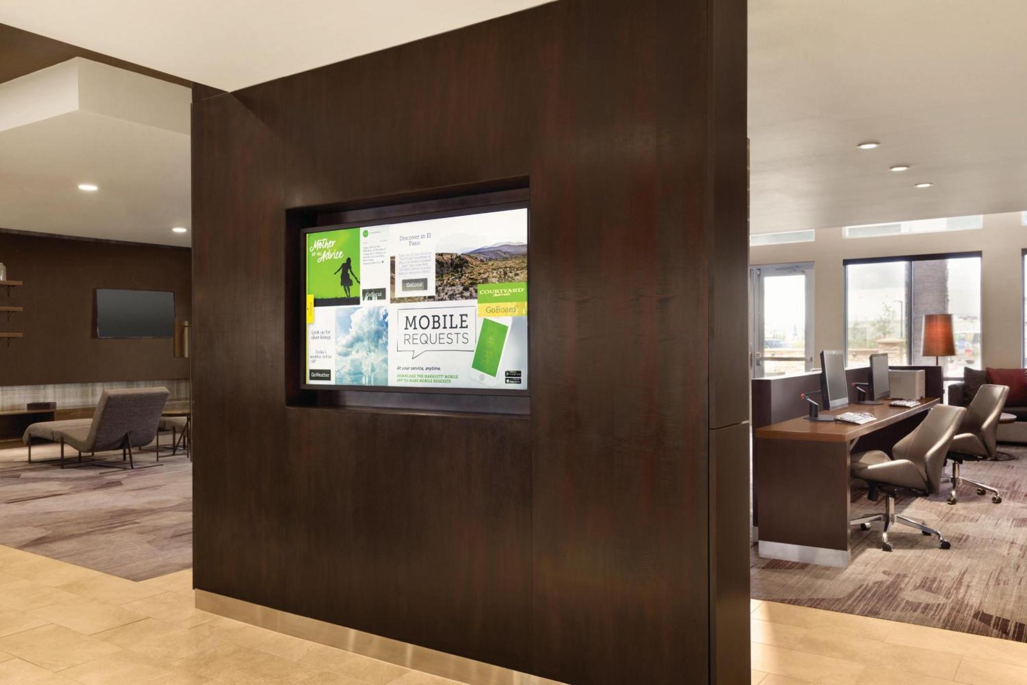 Courtyard By Marriott El Paso East/I-10 Hotell Exteriör bild